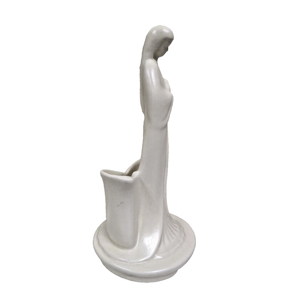 VTG Royal Haeger Switzerland Ave Maria Musical Planter & Figurine 11” Music Box - Picture 5 of 9